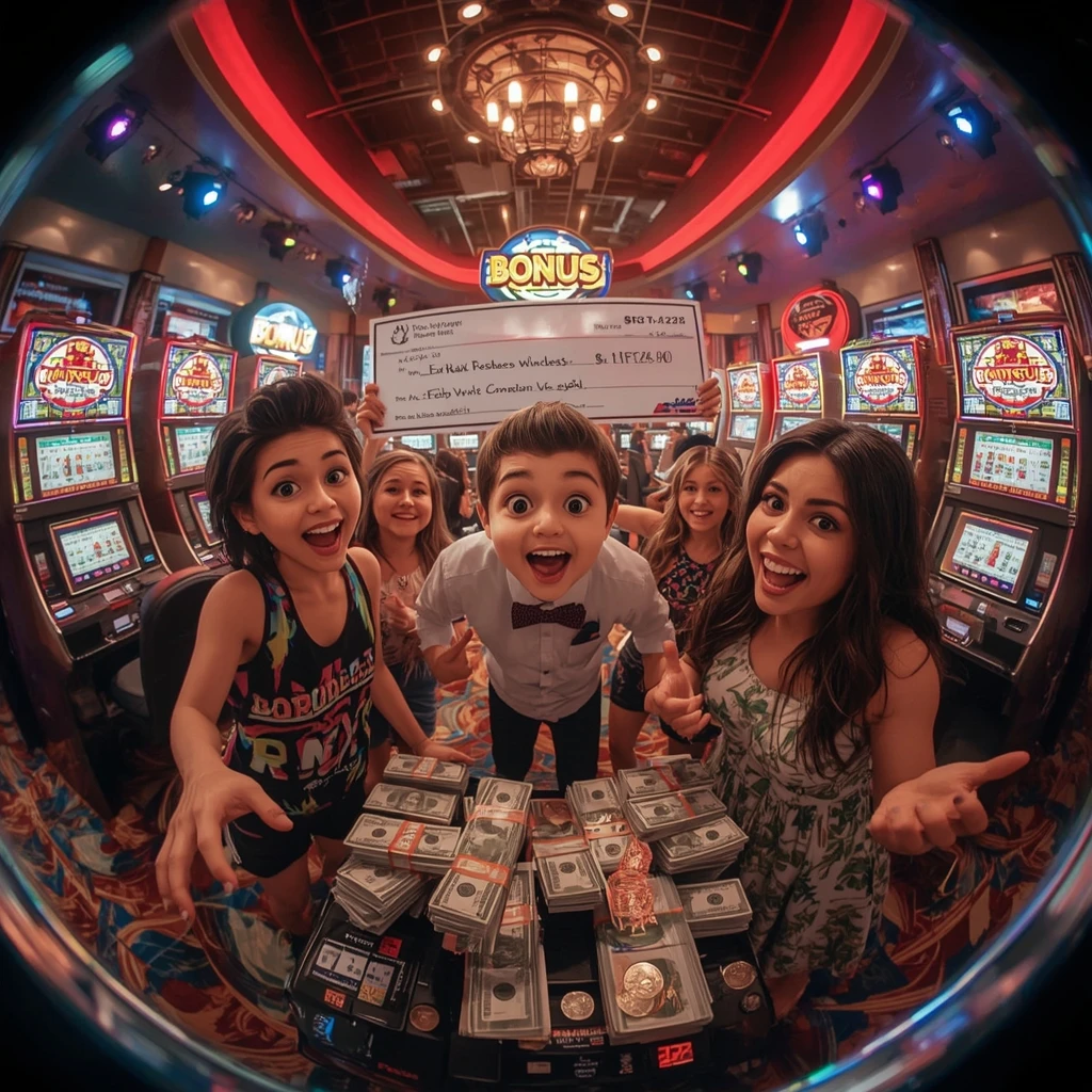 bonus dans les mains d'un homme au casino MADNIX CASINO